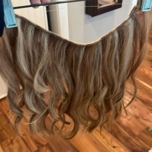 Halo hair extensions